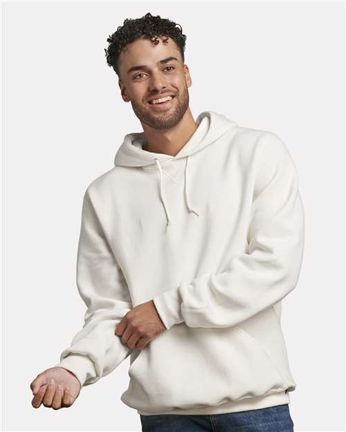 Russell Athletic 695HBM Vintage White — on model front