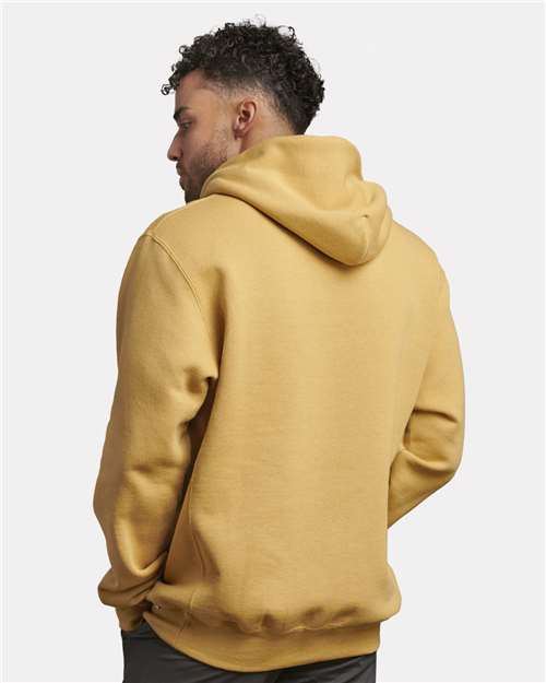 Russell Athletic 695HBM Almond — on model back