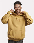 Russell Athletic 695HBM Almond — on model front