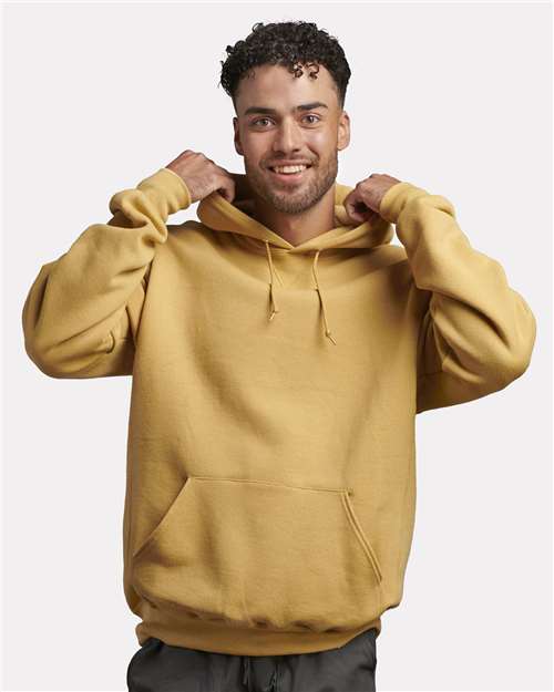 Russell Athletic 695HBM Almond — on model front