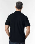 Gildan 64800 Black — on model back