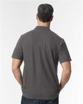 Gildan 64800 Charcoal — on model back