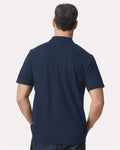 Gildan 64800 Navy — on model back