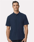 Gildan 64800 Navy — on model front