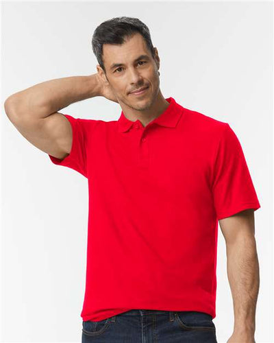 Gildan 64800 Red — on model front