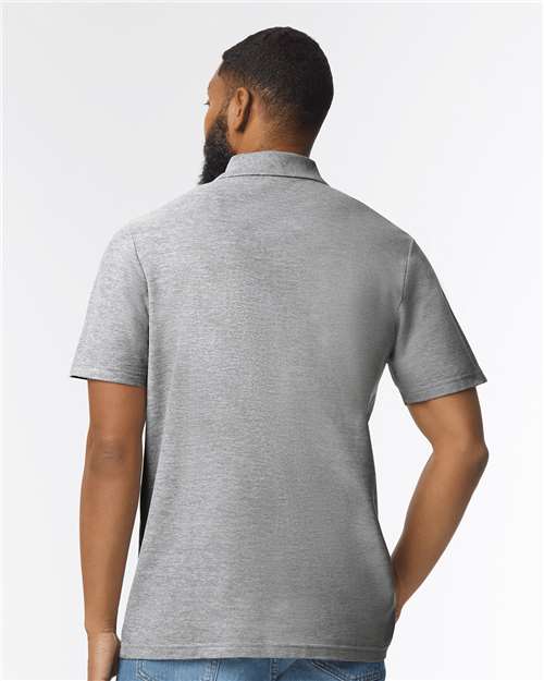 Gildan 64800 Sport Grey — on model back