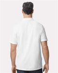 Gildan 64800 White — on model back