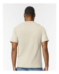 Gildan 65000 Sand — on model back