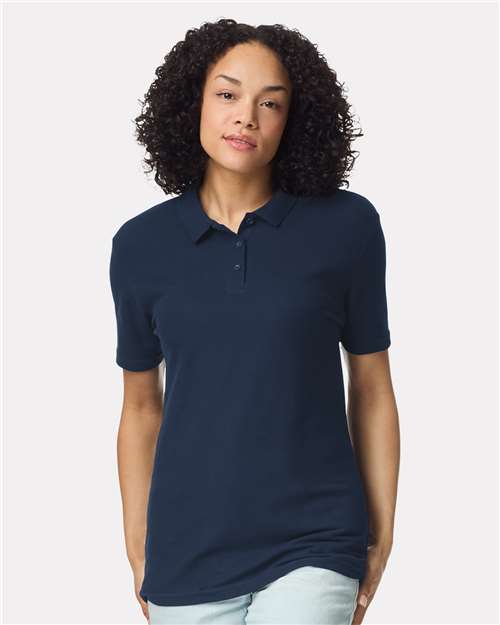 Gildan 64800L Navy — on model front