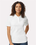 Gildan 64800L White — on model front