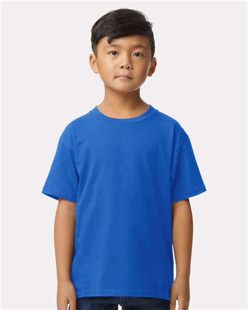 Gildan 65000B Royal — on model front