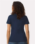 Gildan 65000L Navy — on model back