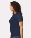 Gildan 65000L Navy — on model side