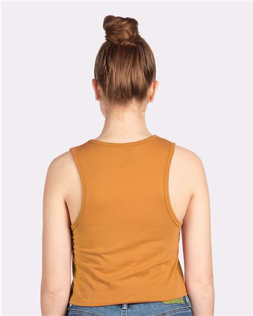 Next Level 5083 Antique Gold — on model back