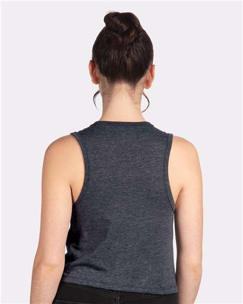 Next Level 5083 Charcoal — on model back