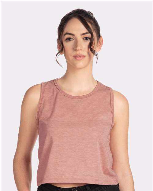 Next Level 5083 Desert Pink — on model front