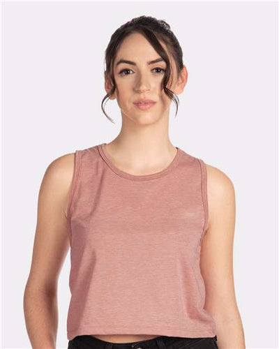 Next Level 5083 Desert Pink — on model front