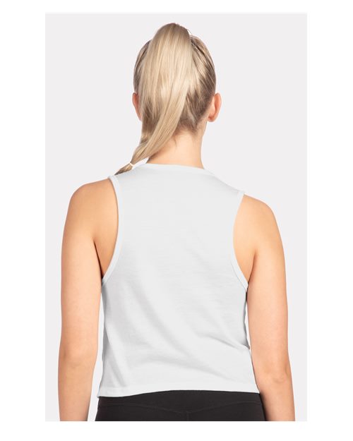 Next Level 5083 White — on model back