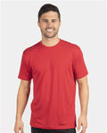 Next Level 6010 Red — on model front