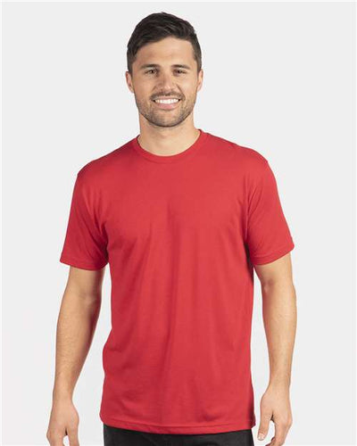 Next Level 6010 Red — on model front