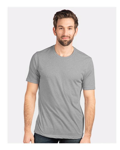 Next Level 6200 Heather Grey — on model front