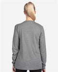 Next Level 6211 Dark Heather Grey — on model back