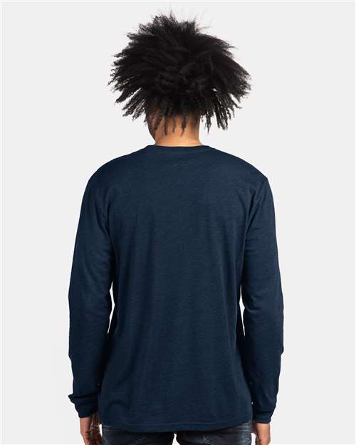 Next Level 6211 Midnight Navy — on model back