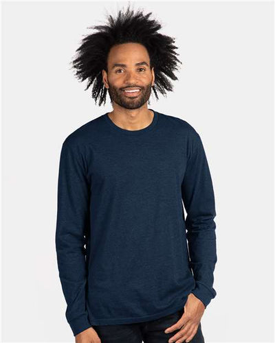 Next Level 6211 Midnight Navy — on model front