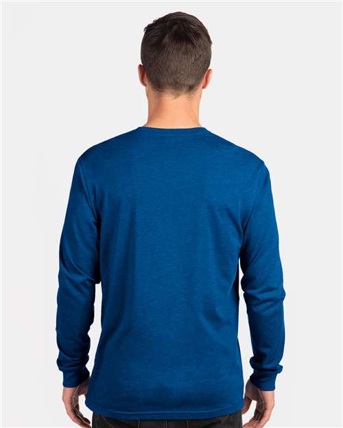 Next Level 6211 Royal — on model back