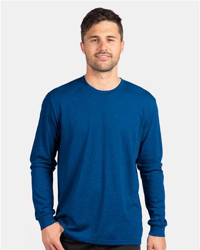 Next Level 6211 Royal — on model front