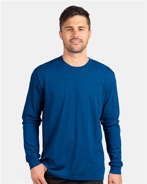 Next Level 6211 Royal — on model front