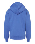 BELLA + CANVAS 3719Y Heather True Royal — back