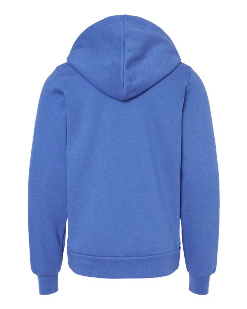 BELLA + CANVAS 3719Y Heather True Royal — back
