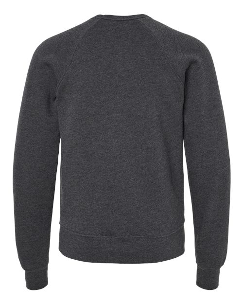 BELLA + CANVAS 3901Y Dark Grey Heather — back
