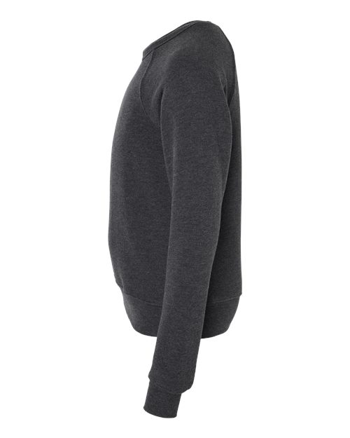 BELLA + CANVAS 3901Y Dark Grey Heather — direct side