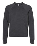 BELLA + CANVAS 3901Y Dark Grey Heather — front