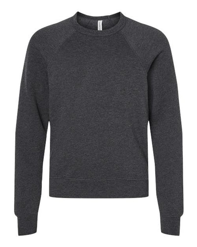BELLA + CANVAS 3901Y Dark Grey Heather — front