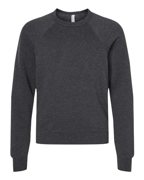 BELLA + CANVAS 3901Y Dark Grey Heather — front