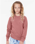 BELLA + CANVAS 3901Y Mauve — on model front