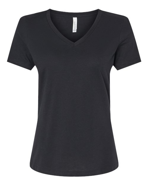 BELLA + CANVAS 6405CVC Solid Black Blend — front