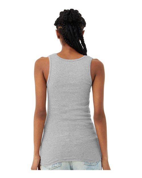 BELLA + CANVAS 1081 Athletic Heather — on model back