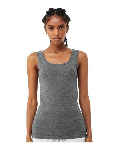 BELLA + CANVAS 1081 Deep Heather — on model front