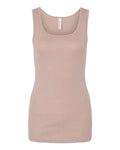 BELLA + CANVAS 1081 Heather Pink Gravel — front