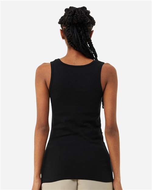 BELLA + CANVAS 1081 Solid Black Blend — on model back