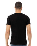 BELLA + CANVAS 3005CVC Solid Black Blend — on model back