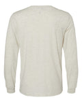 BELLA + CANVAS 3513 Oatmeal Triblend — back