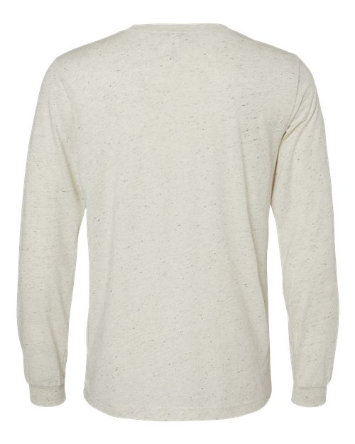 BELLA + CANVAS 3513 Oatmeal Triblend — back
