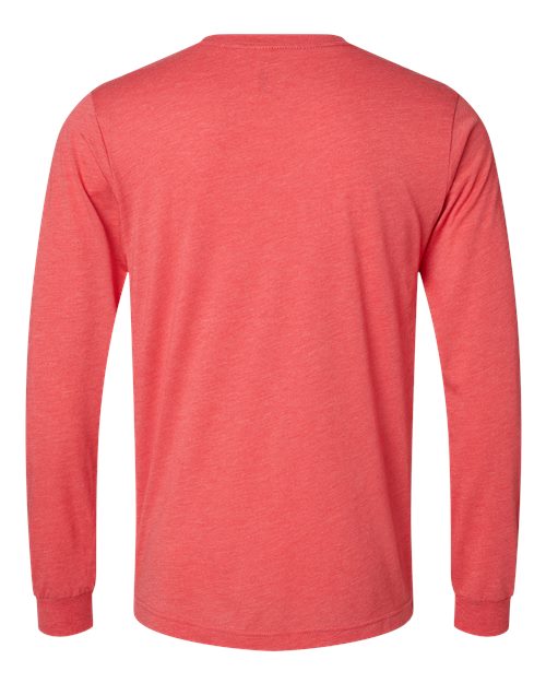 BELLA + CANVAS 3513 Red Triblend — back