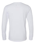 BELLA + CANVAS 3513 Solid White Triblend — back
