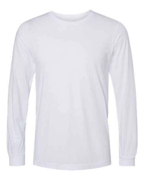 BELLA + CANVAS 3513 Solid White Triblend — front